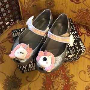 Mini Melissa Unicorn maryjanes